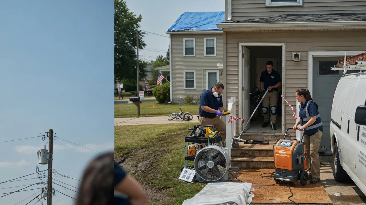 Water Damage Repair in Maineville, OH near me